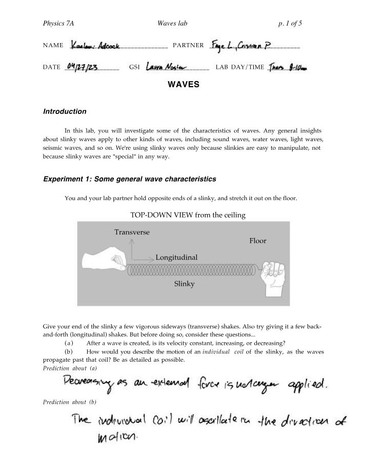 Lab on Waves