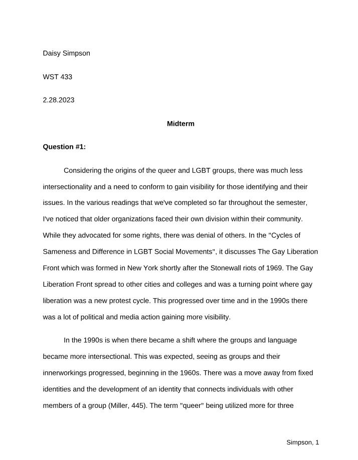 Evolution of Queer Visibility - From Conformity