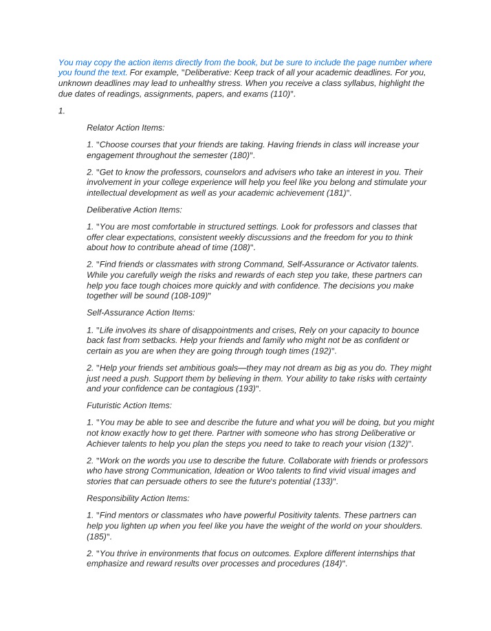 Anderson - Journal 2 Strengths