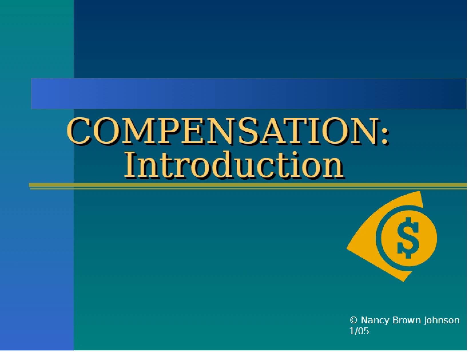 Introduction to Compensation