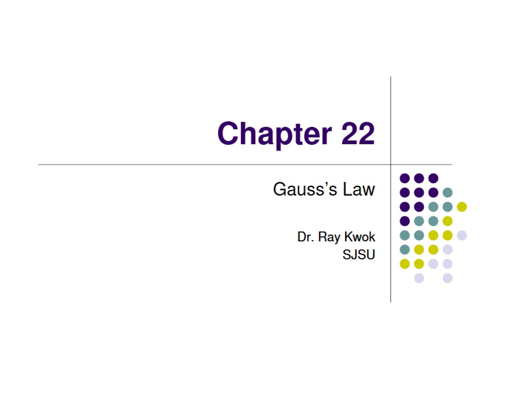 Law of Gauss