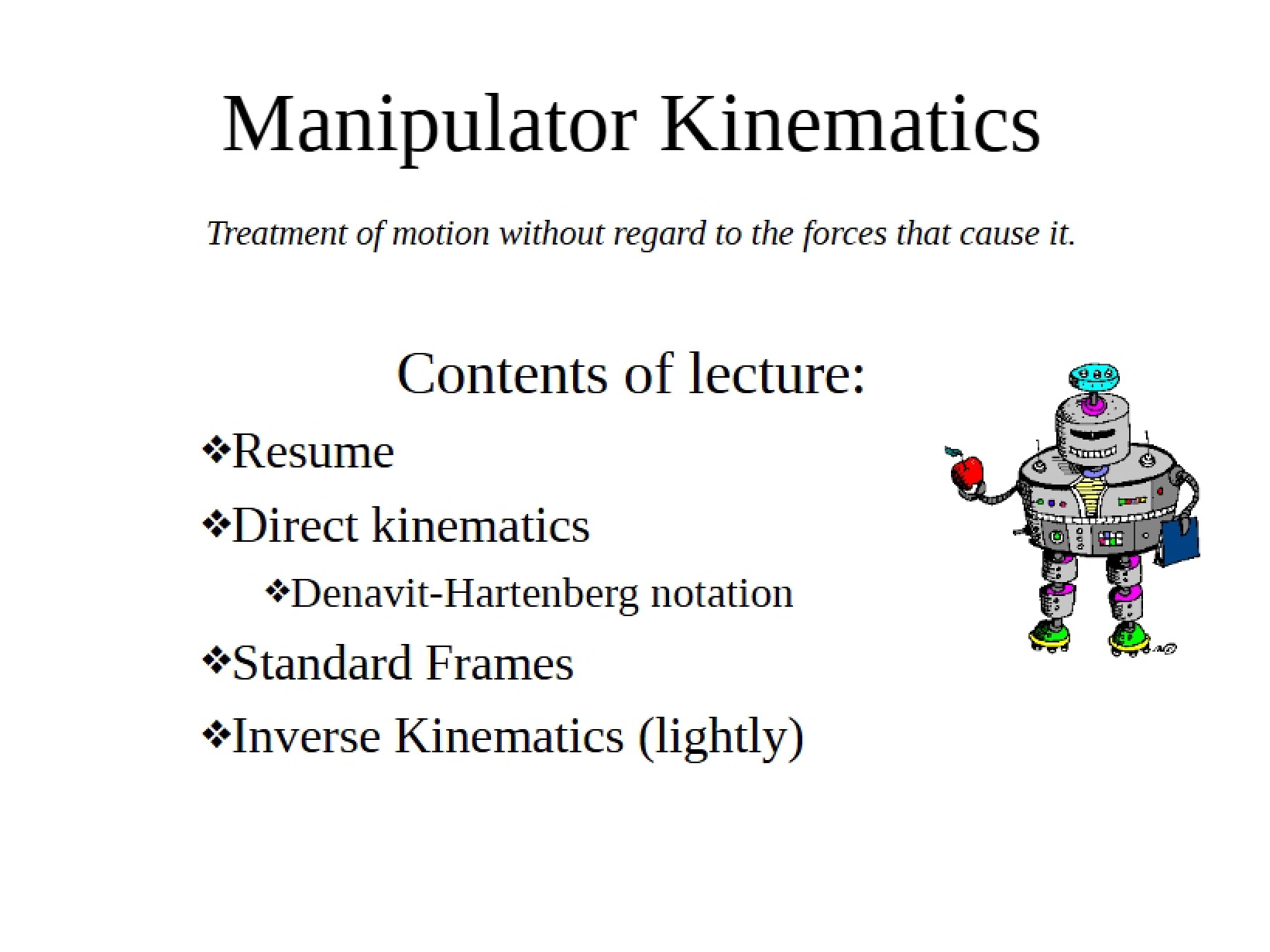 Iprod Kinematics Data