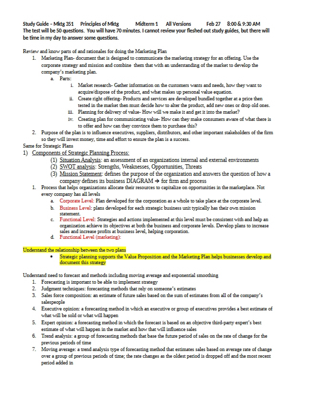 Marketing Midterm 1