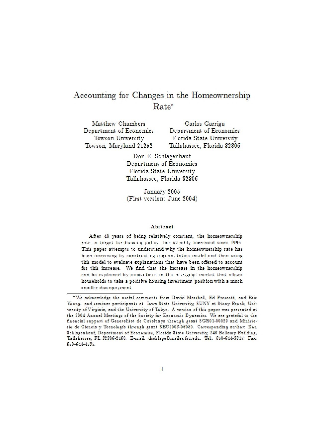 Analyzing Shifts in Homeownership Rates