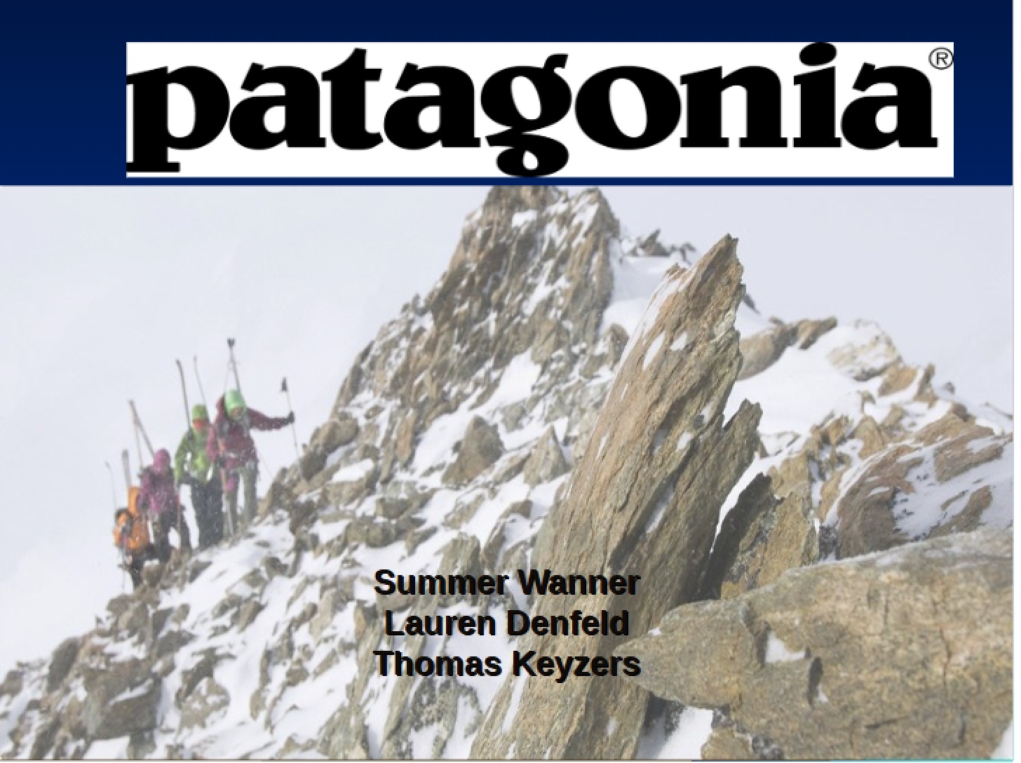 Presentation Patagonia