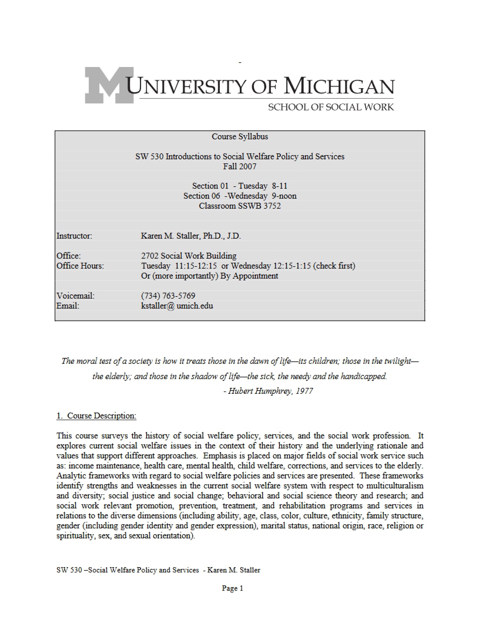 Syllabus Document