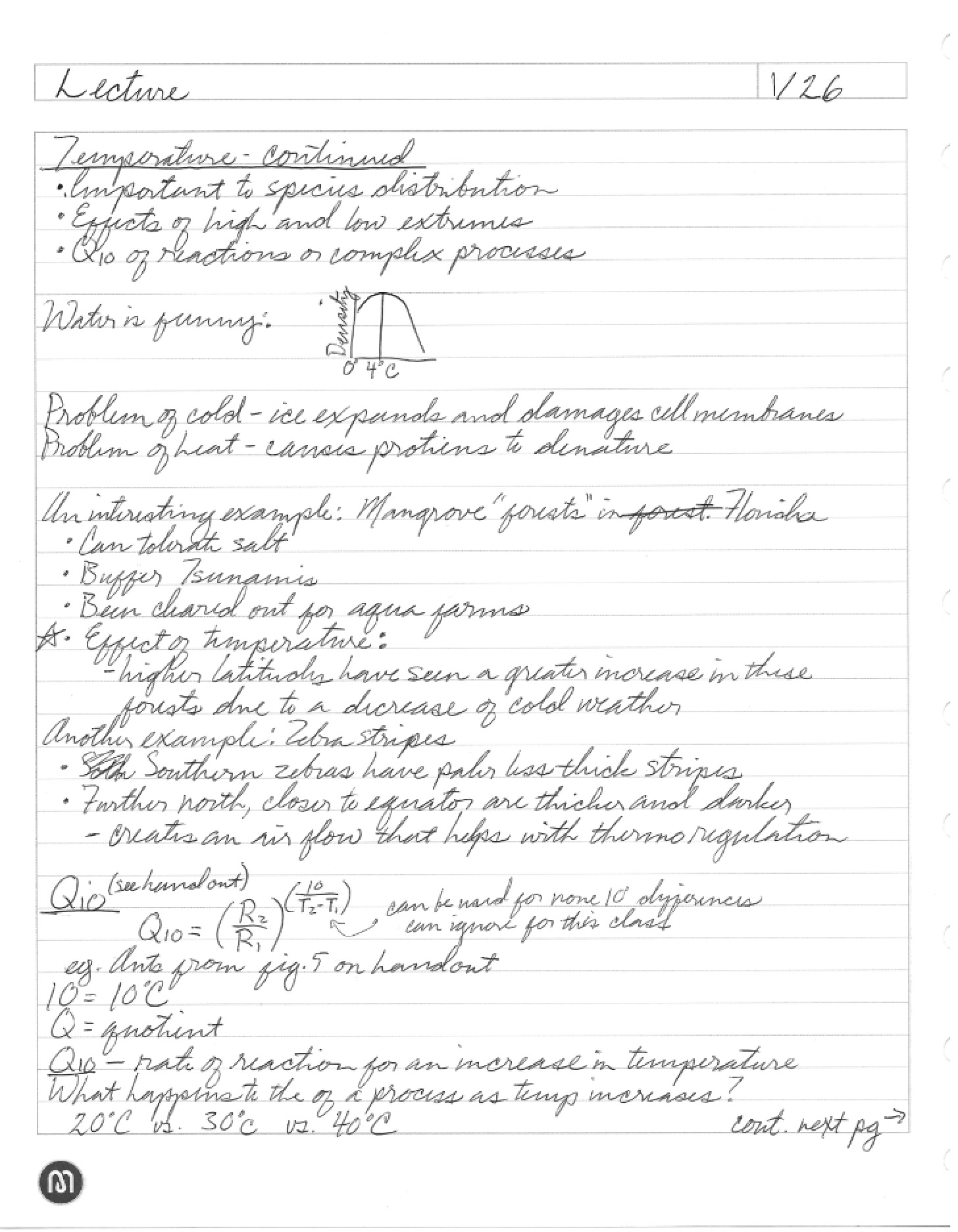 Academic Notes