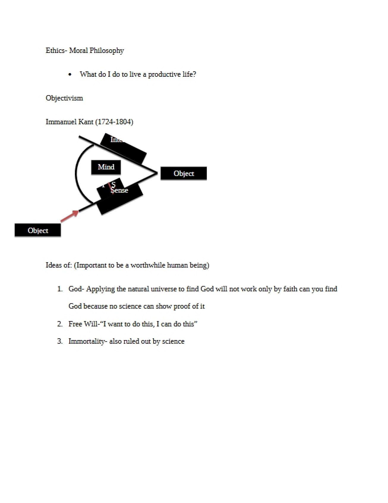 Philosophy of Morals Ethics