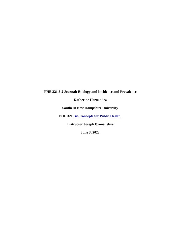 Etiology, Incidence, and Prevalence of Diabetes