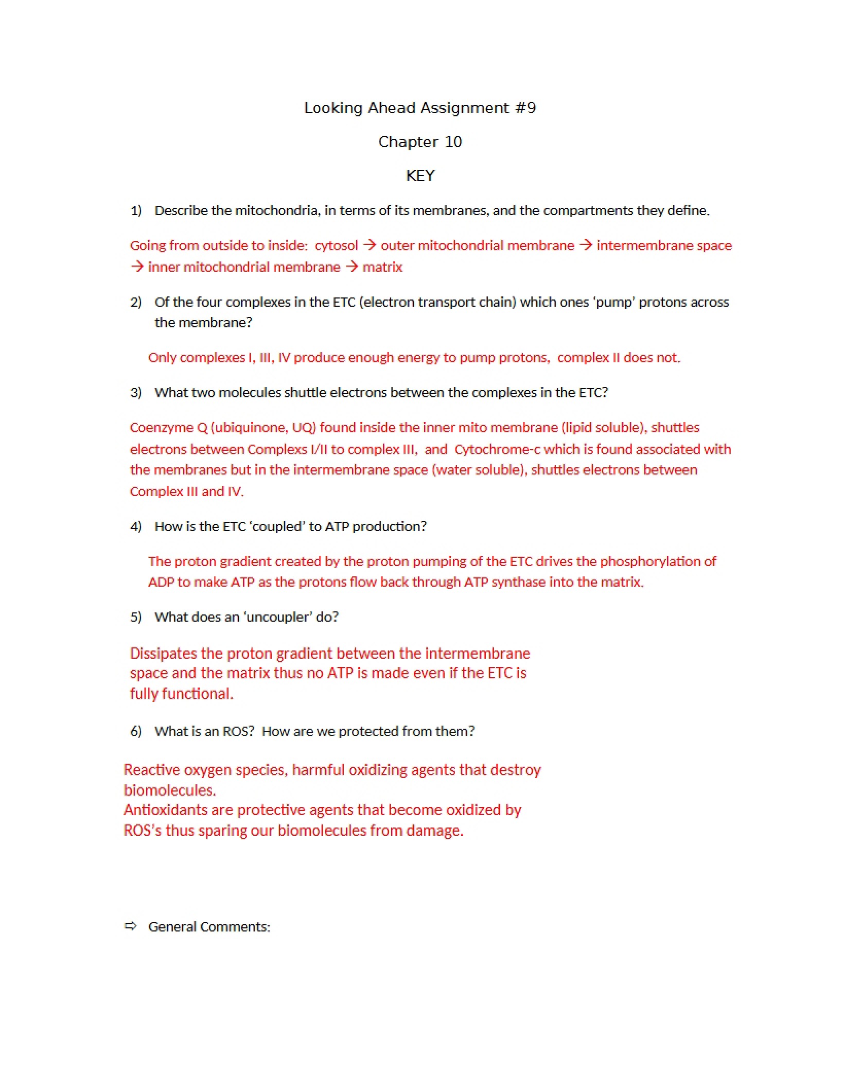 Animal Physiology Lab Assignment 9
