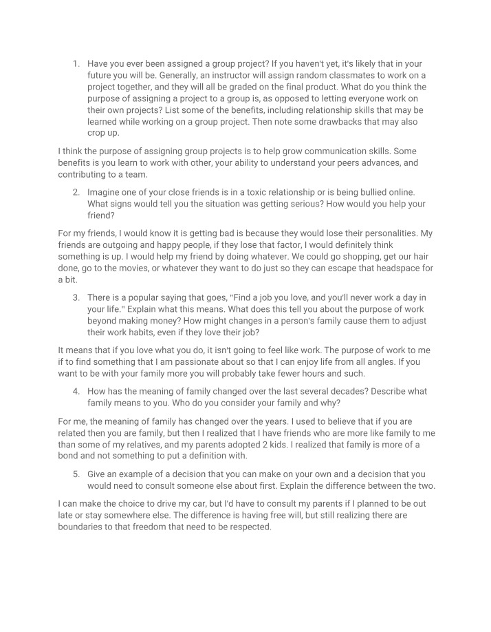 Group Projects - Benefits and Drawbacks