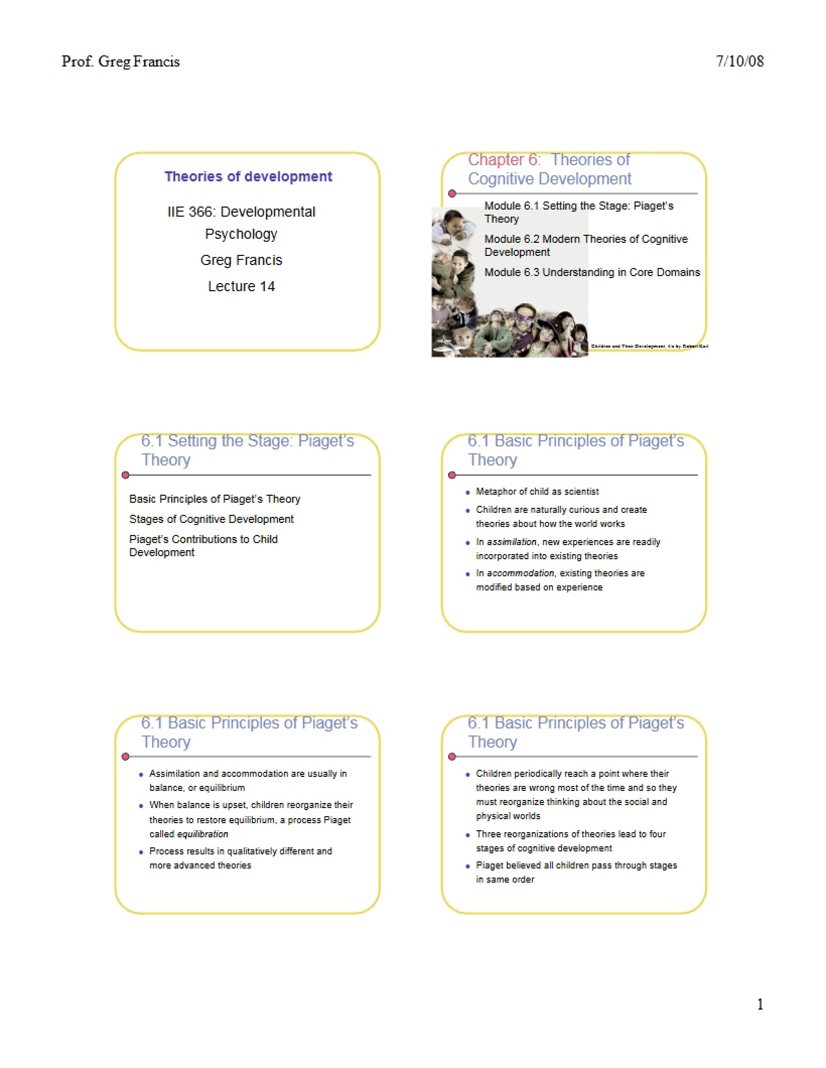 Development Theories