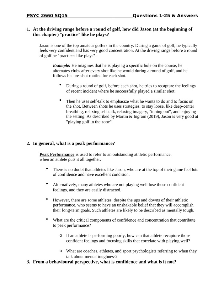 Golf Performance - Strategies for Practicing Like a Pro