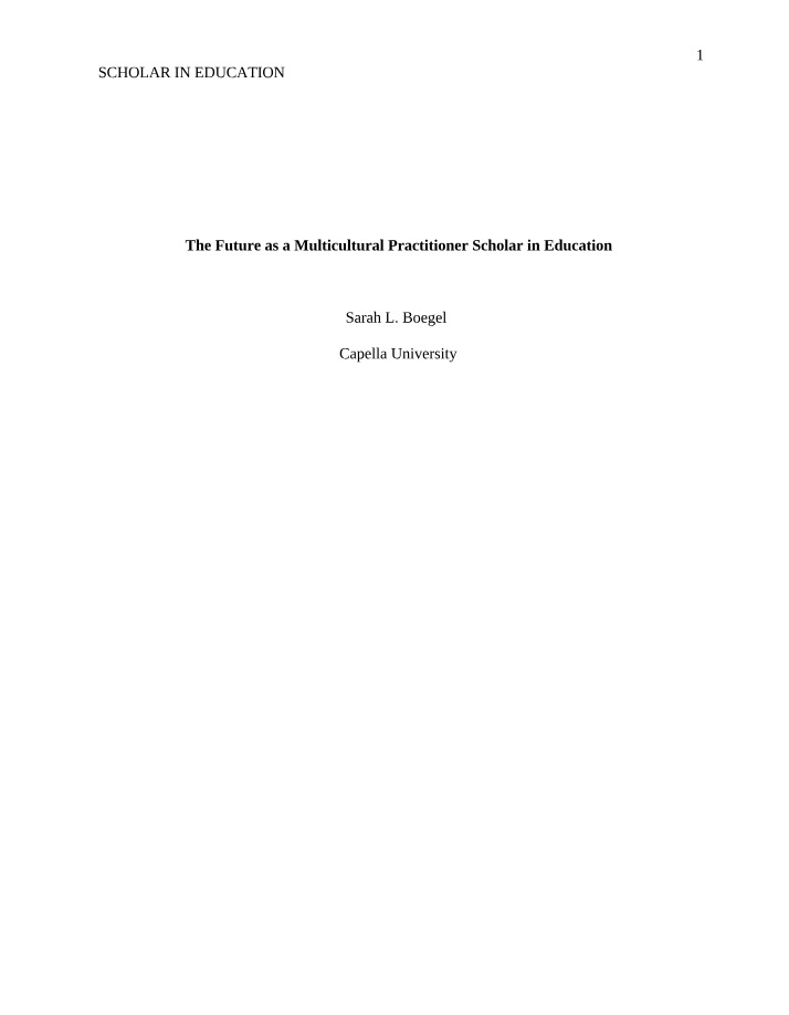 Assessment 1-1 - Sarah Boegel