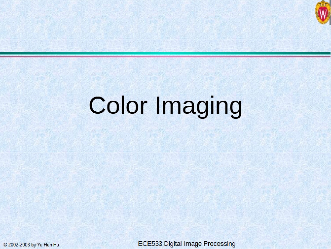 Imaging in Color