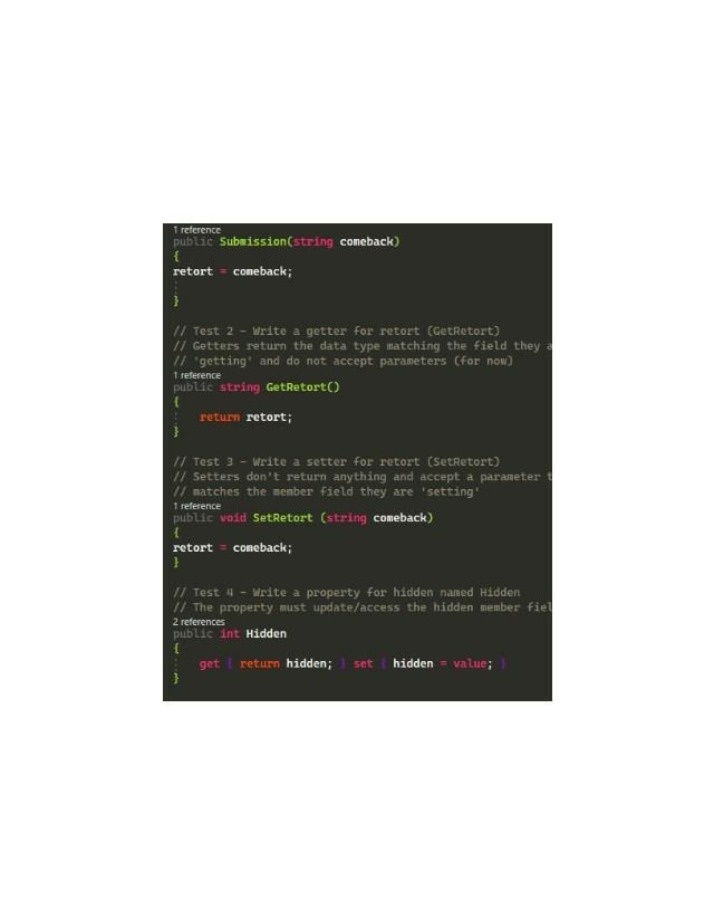 Writing Getters, Setters, and Properties in C#