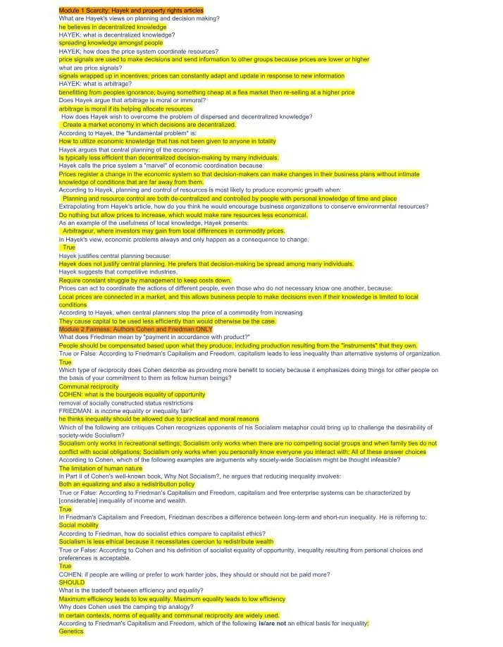 BUSINESS 1015 Cheat Sheet