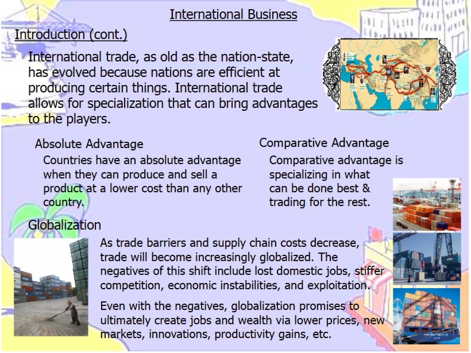 Business in International Markets