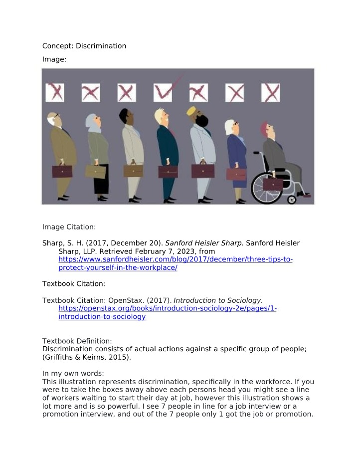 Workplace Discrimination - An Understanding