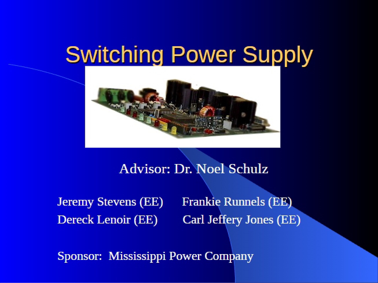 Power Supply Switching