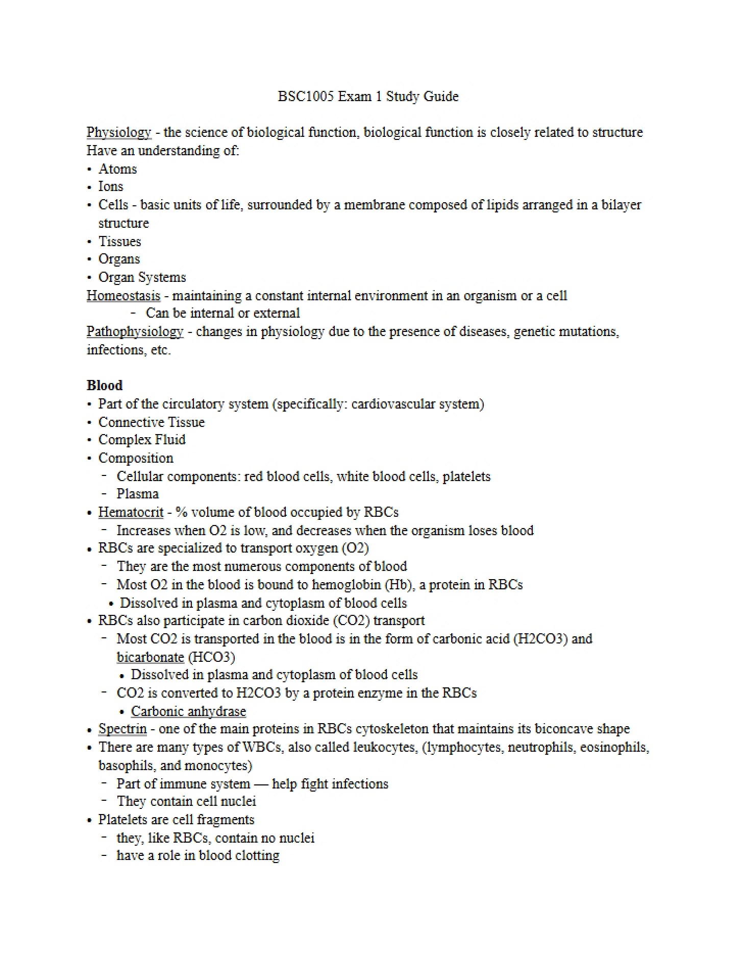 Principles of Physiological Science