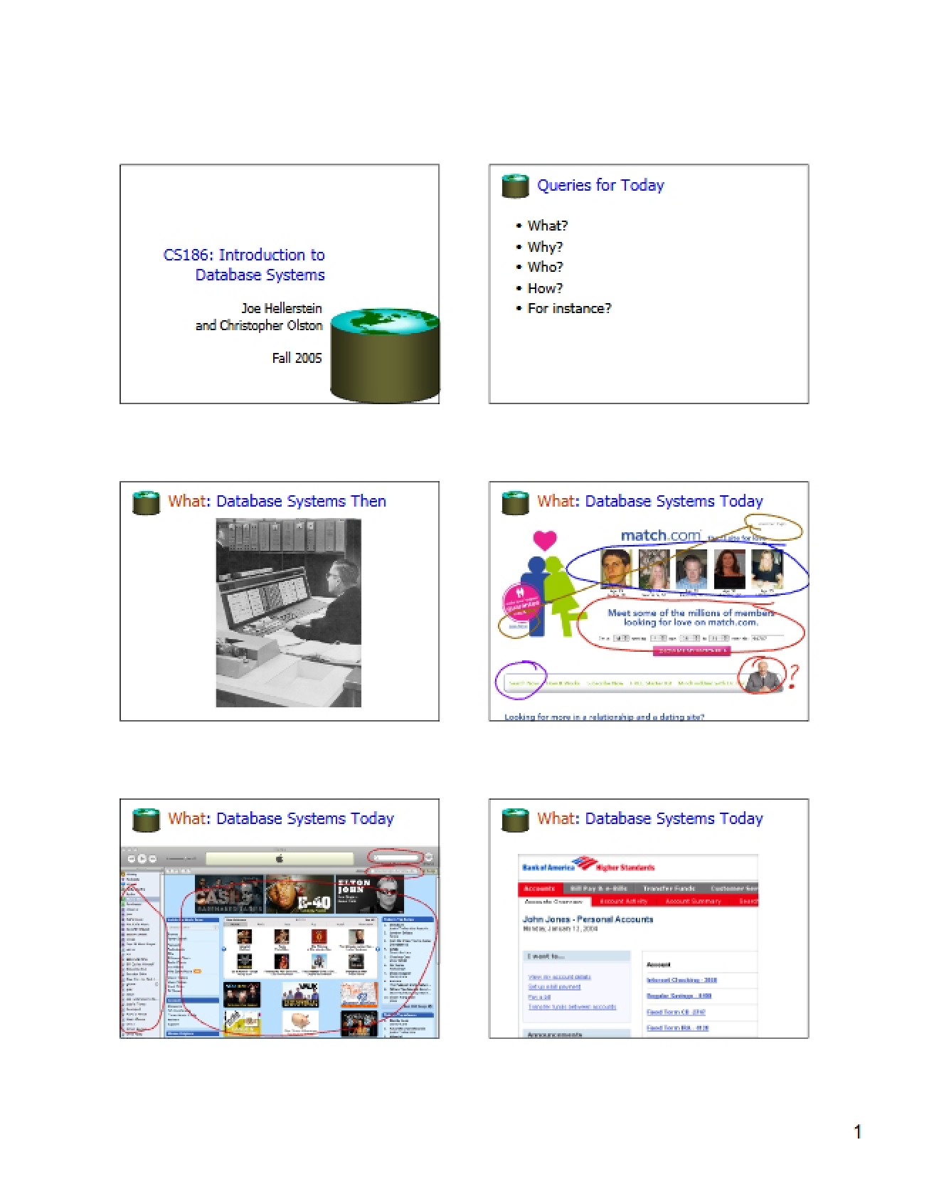 Database Systems Introduction
