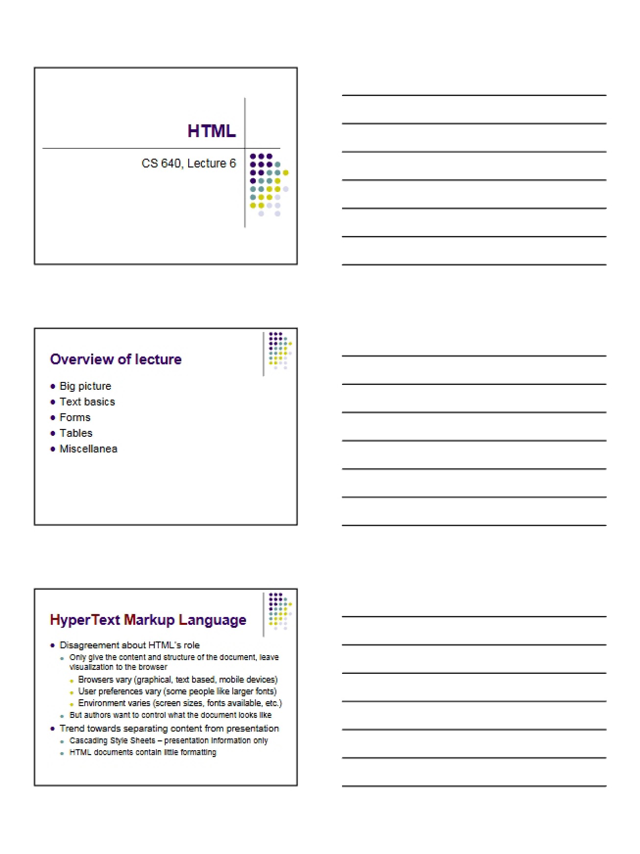 HTML (HyperText Markup Language)