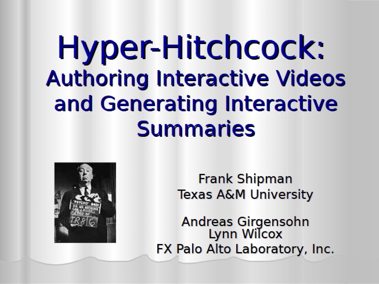 Introduction to the Hitchcock Hypertext System