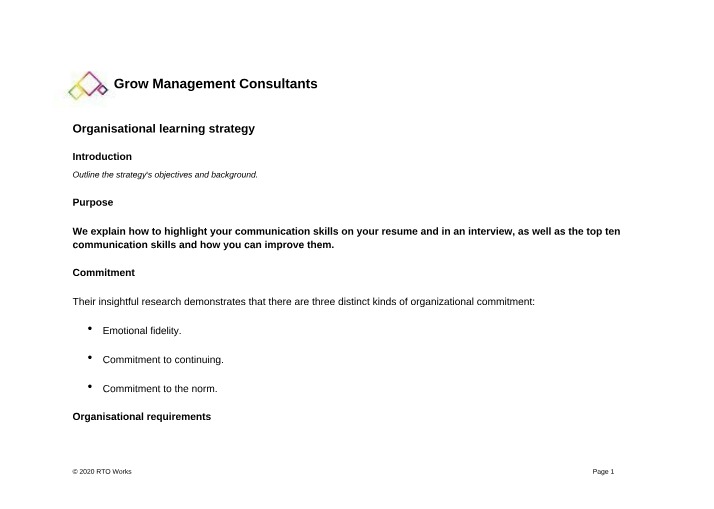 Management Consultants - Improving Communication Skills