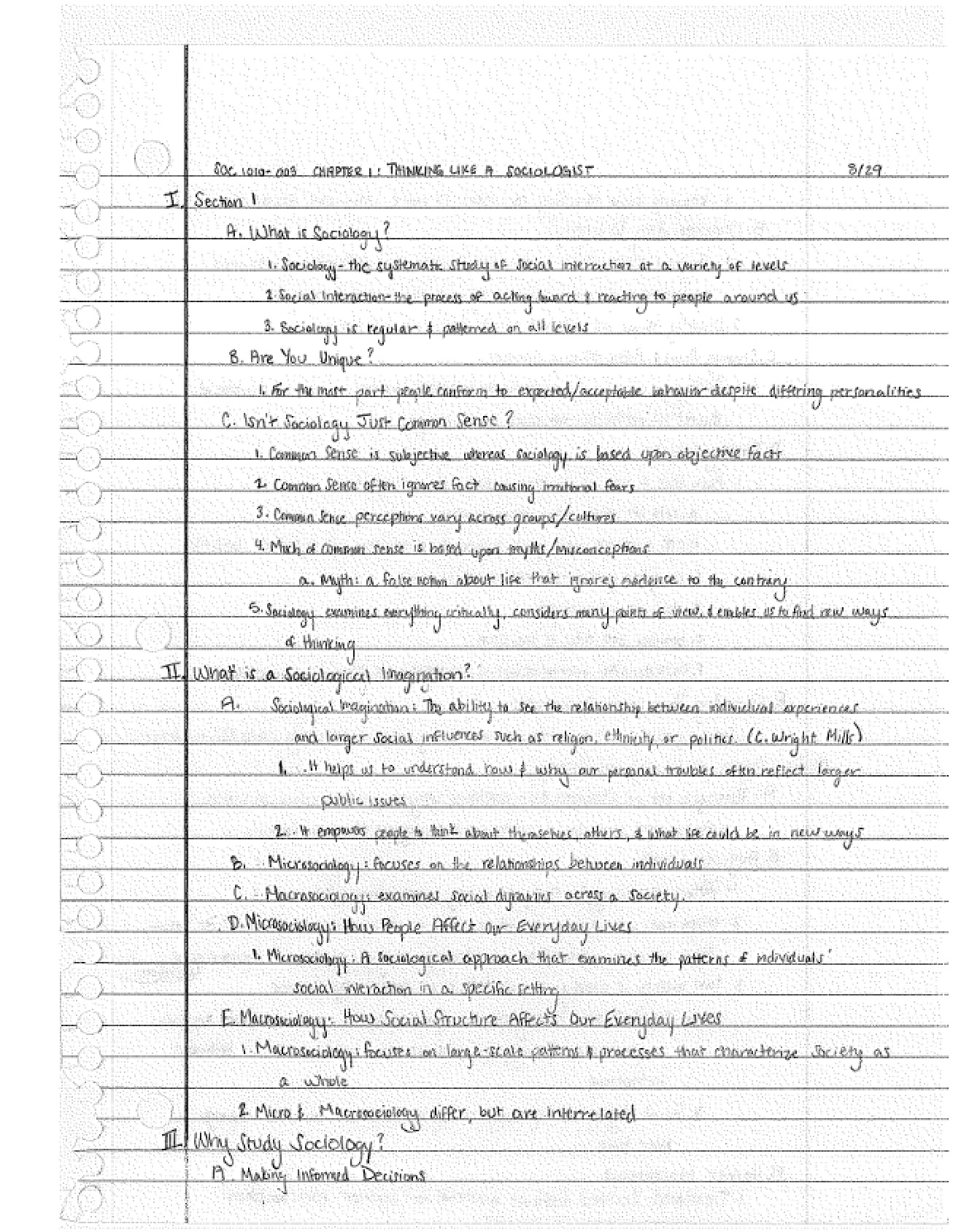 Key Concepts in Sociology