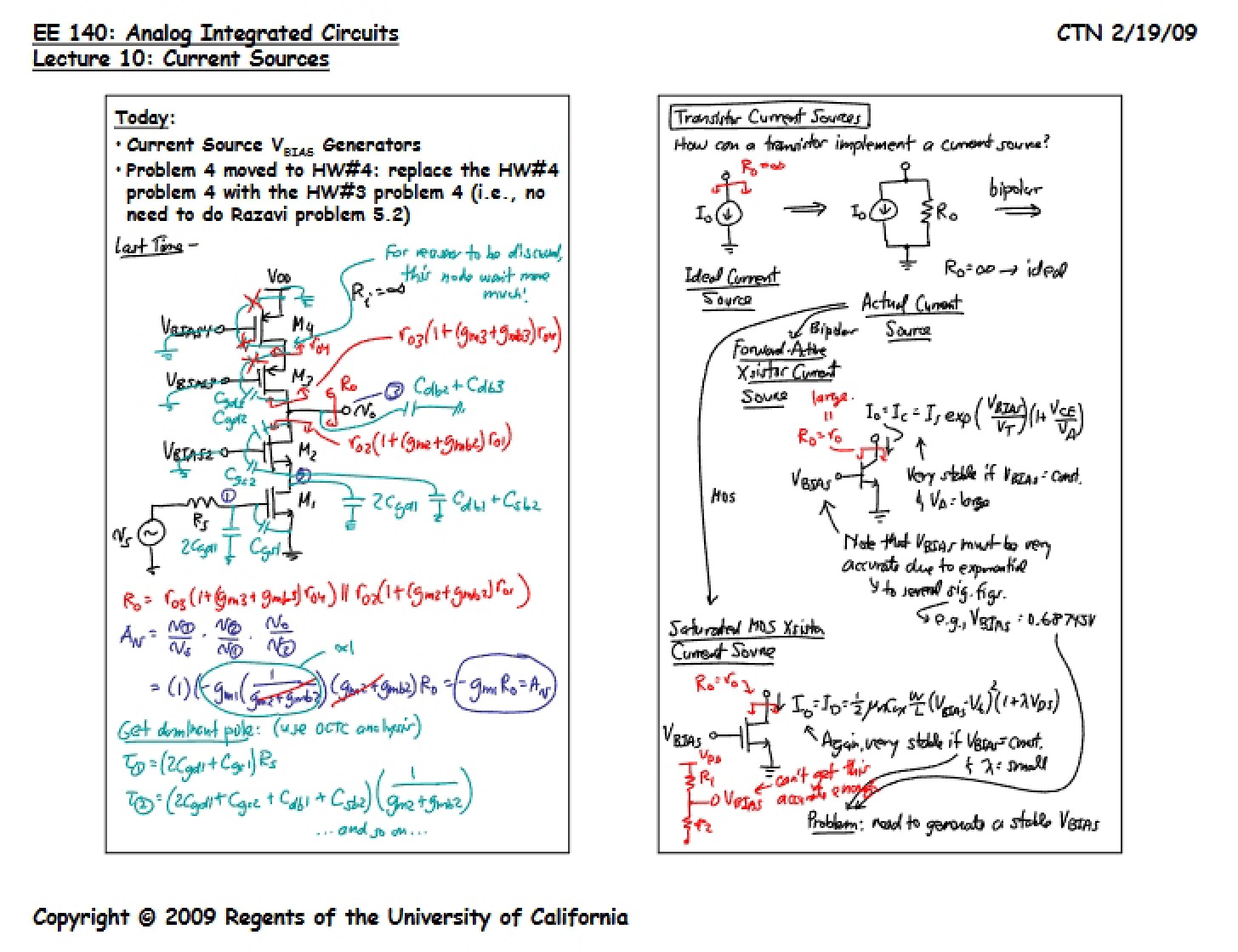 Current Sources Lecture 10