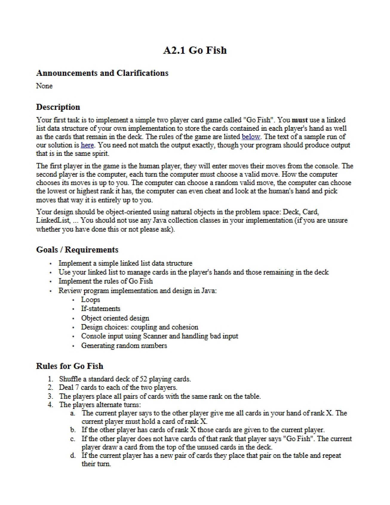 Notes for CS 367 Lectures