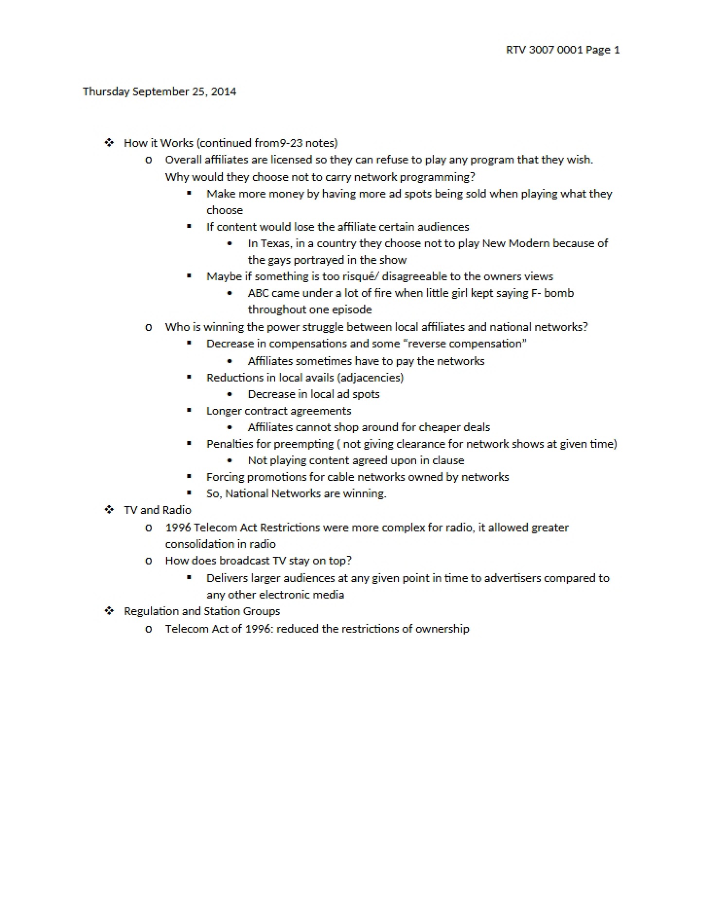 General Notes