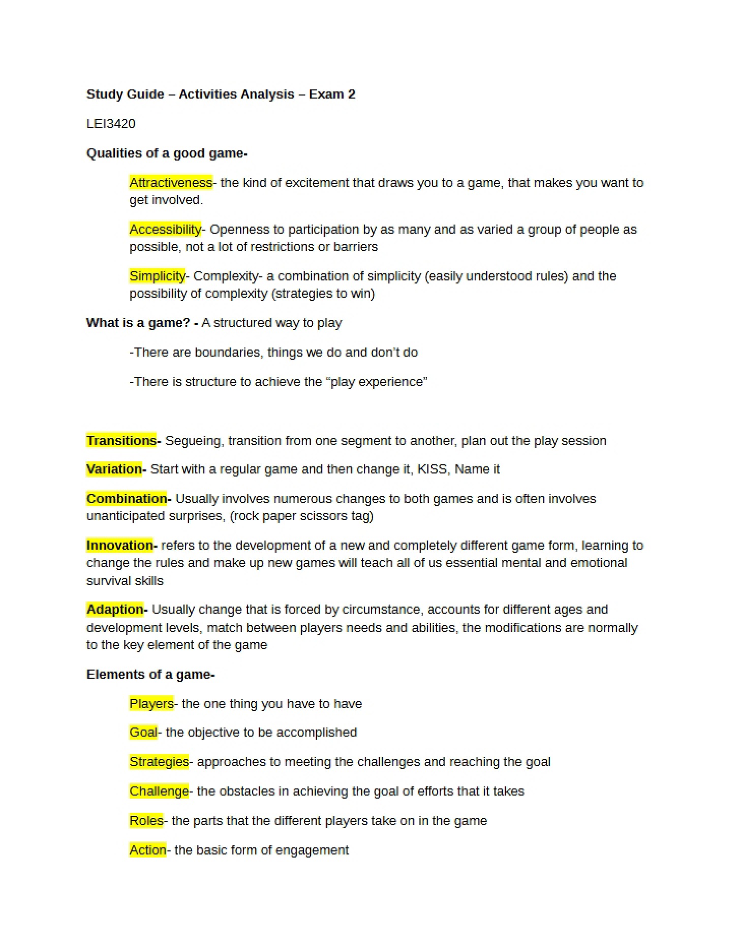 Learning Reinforcement Manual