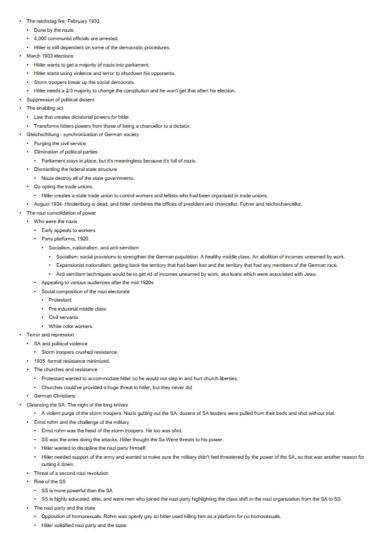 History of Germany Notes - Part 1