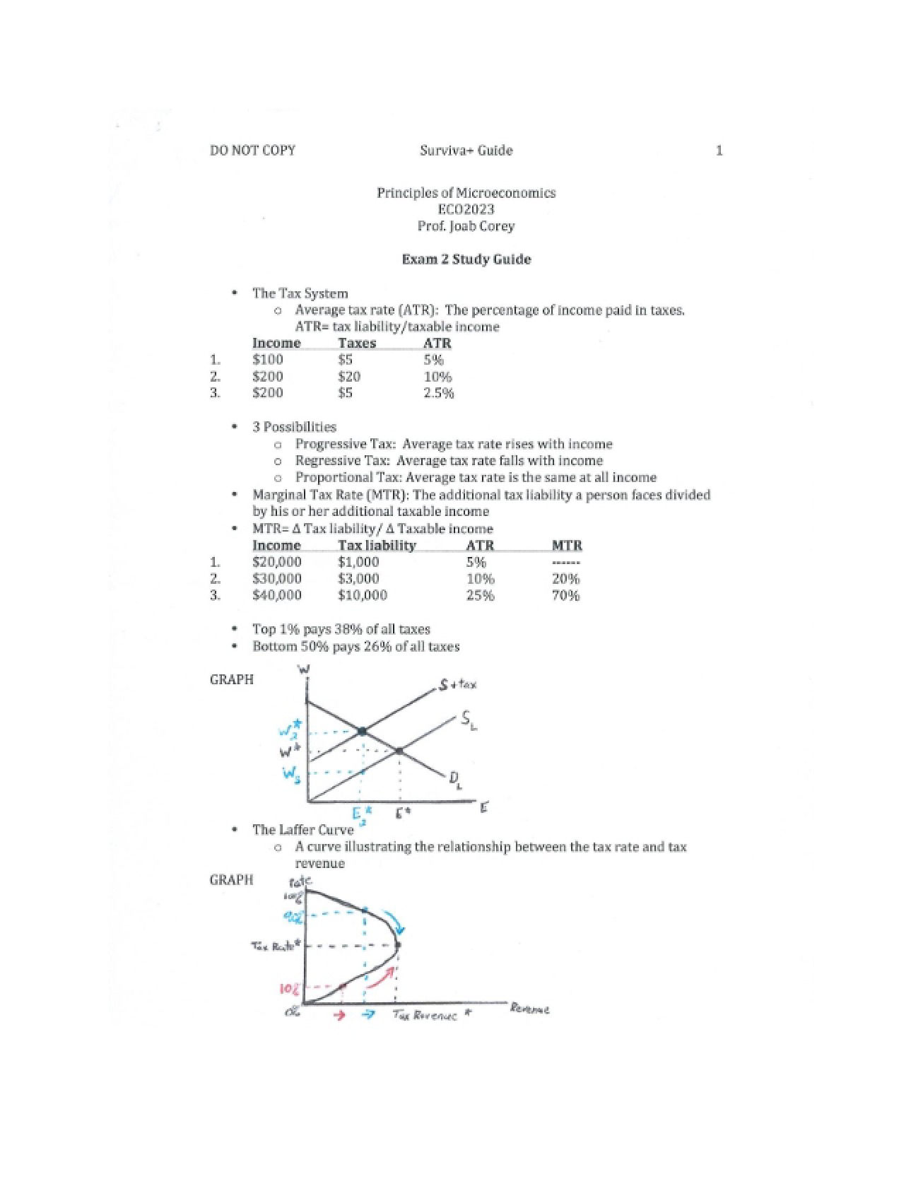 Exam Number Two