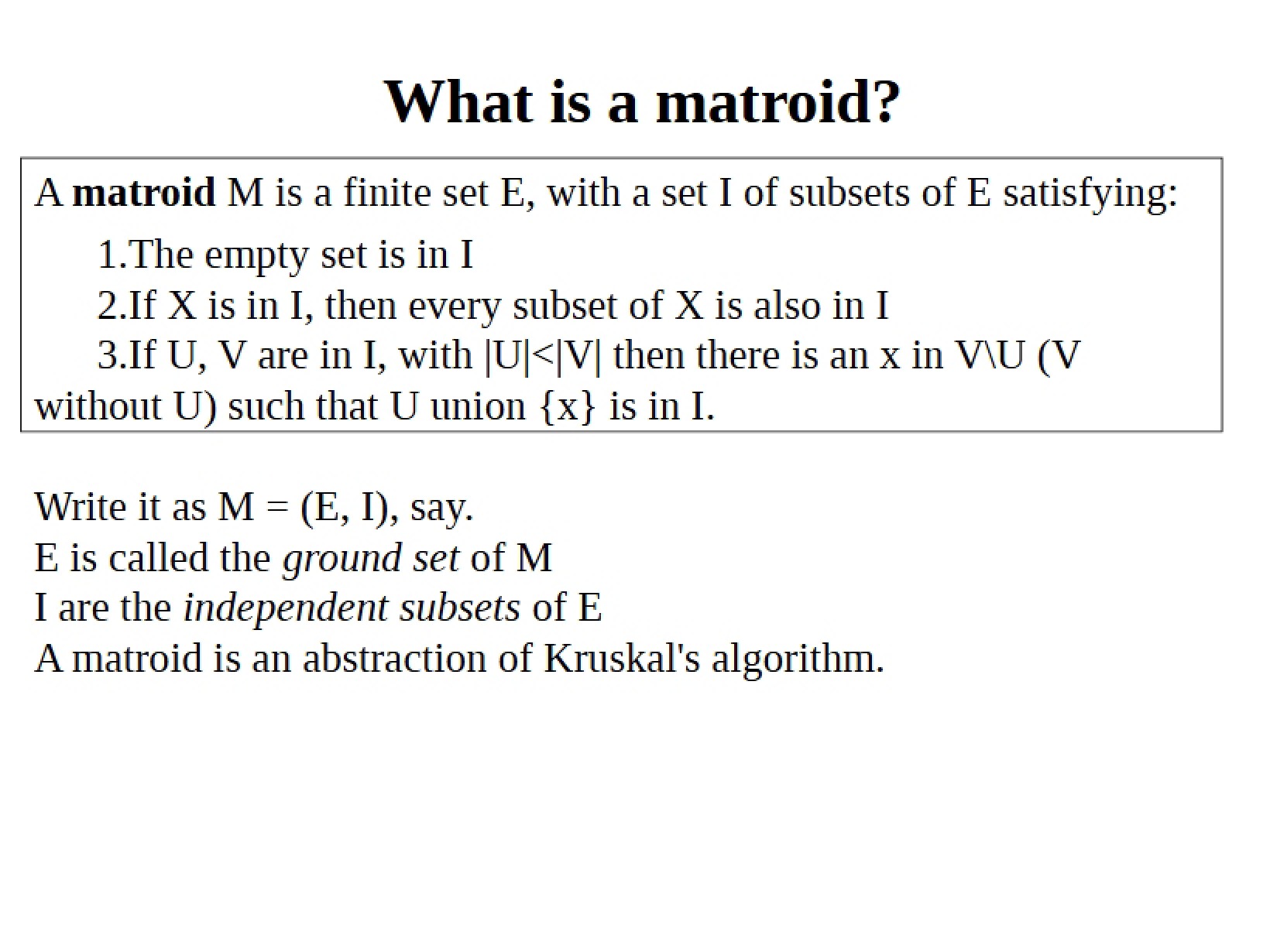 Lecture 08 Advanced Algorithms