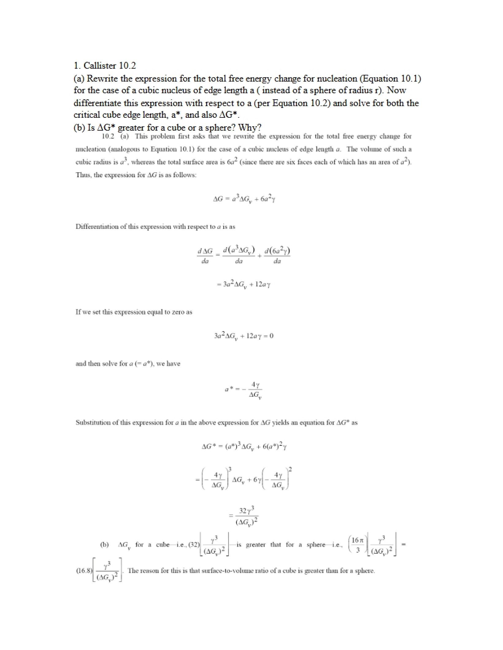 Callister Problem 10.2