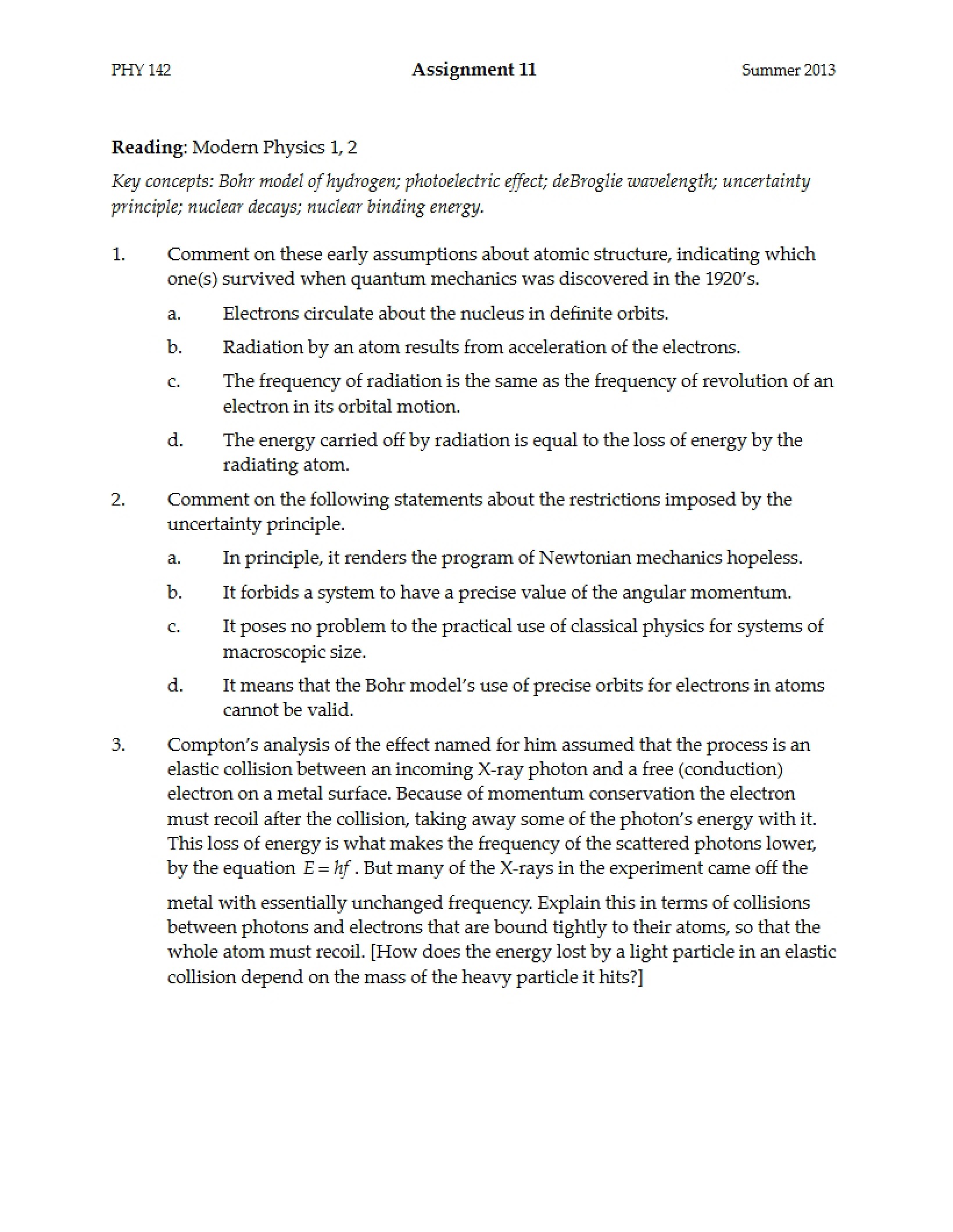 Assignment 11