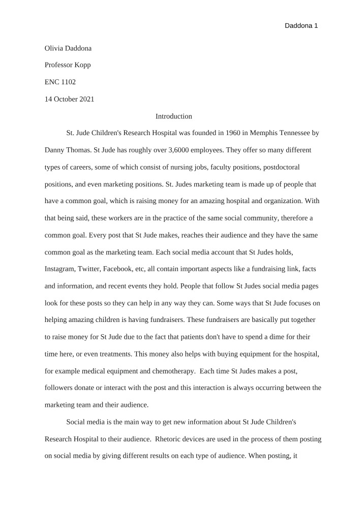 Final Paper - Olivia Daddona (ENC1102)