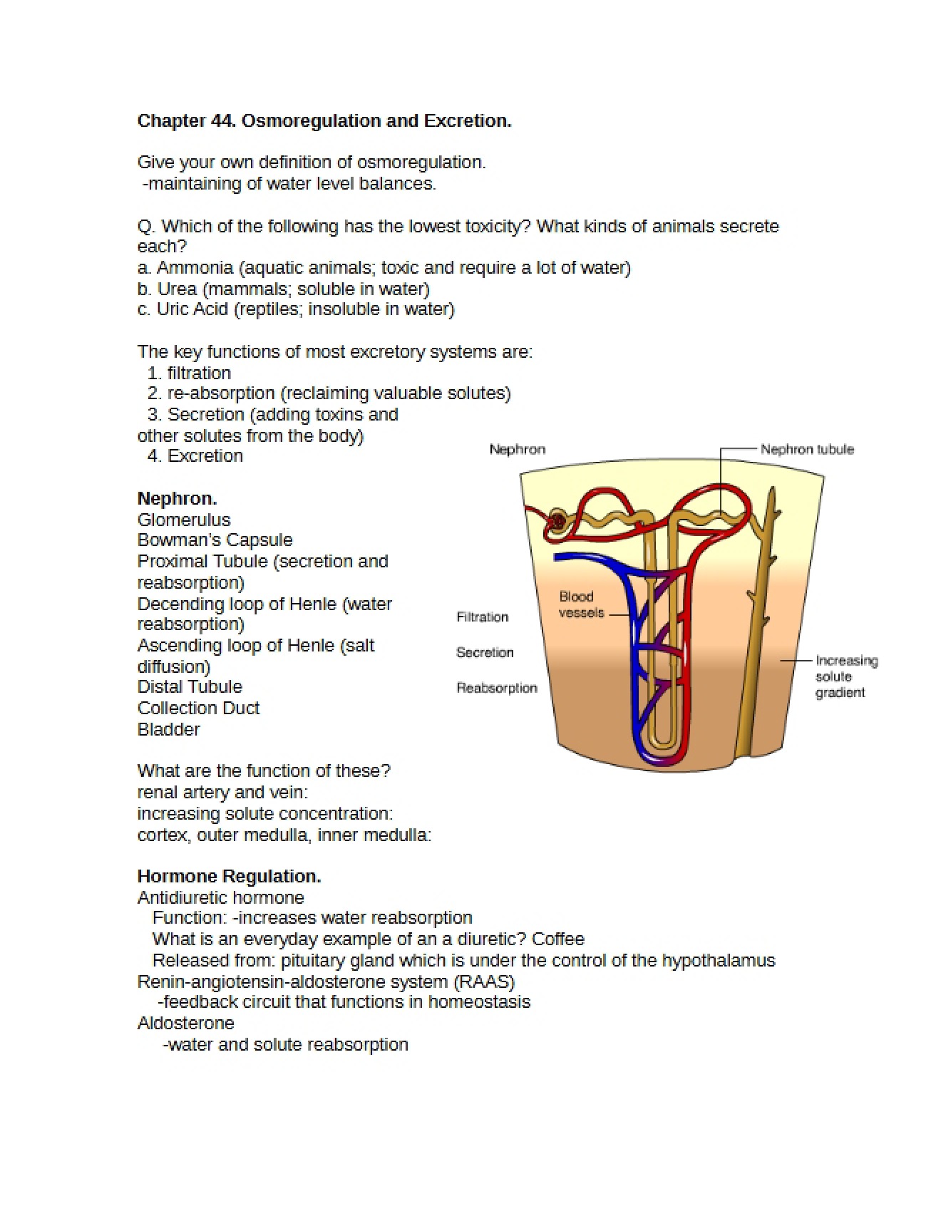 Notes on the Forty-Fourth Chapter of Biology II