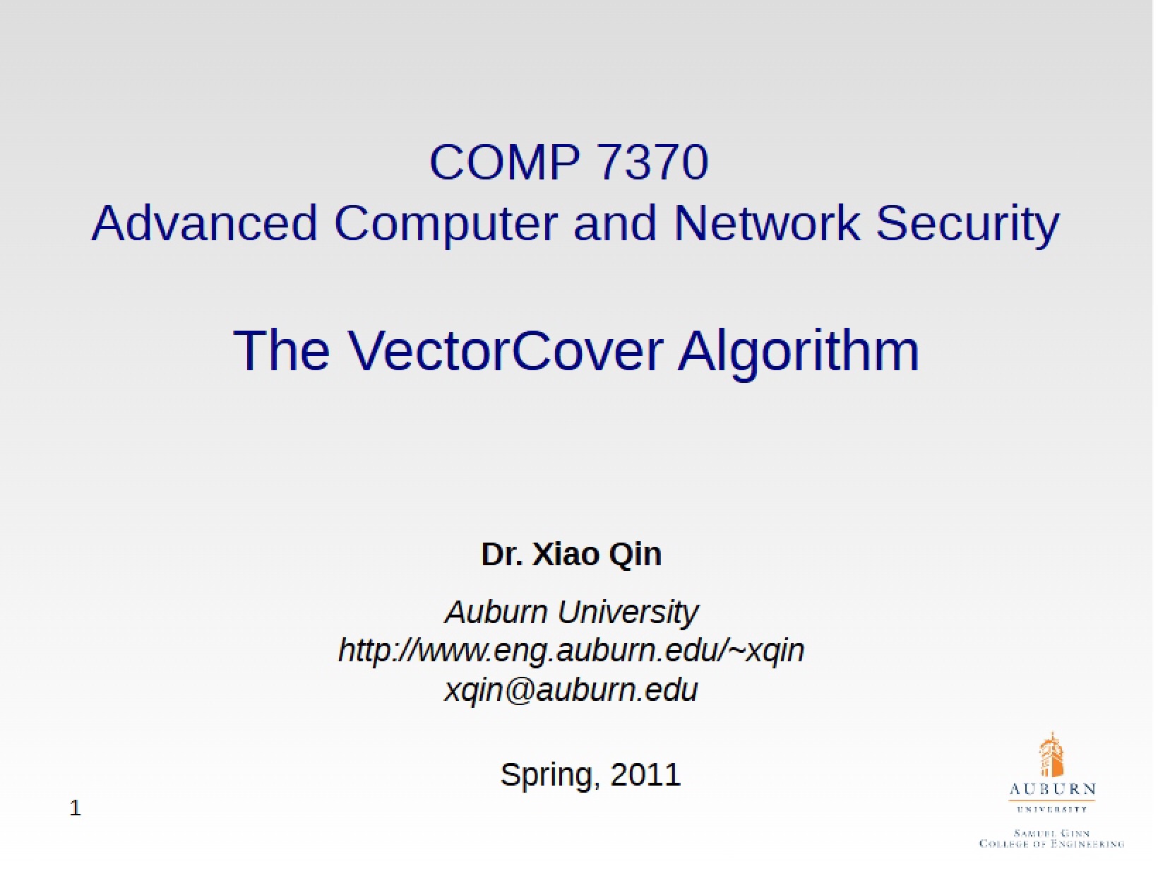 VectorCover Algorithm Overview