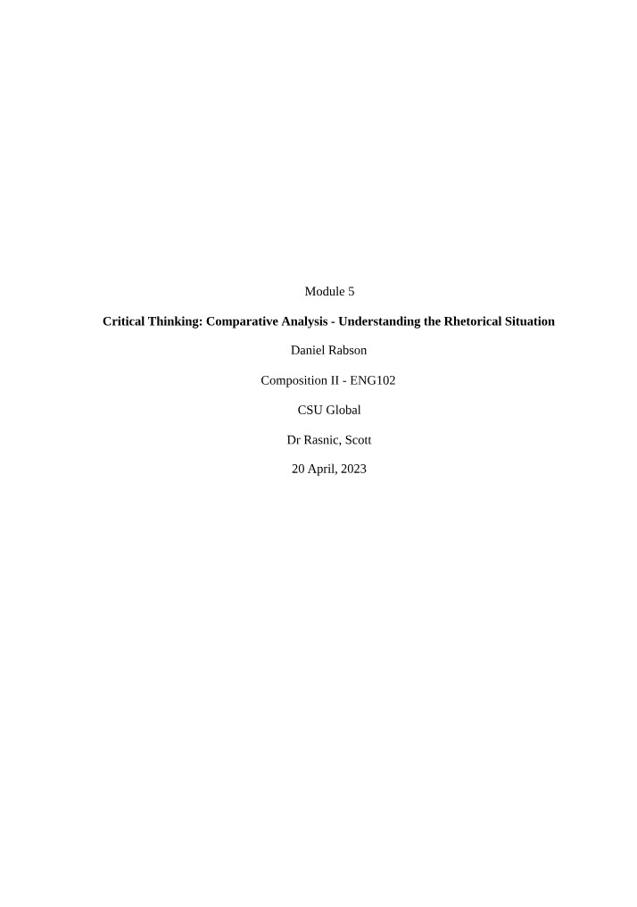 ENG102 Module Materials