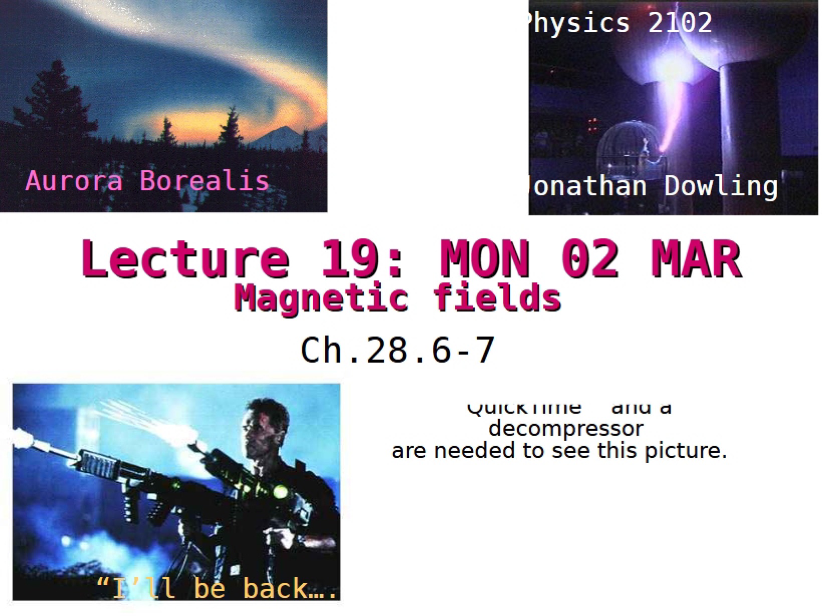 Magnetic Fields Overview