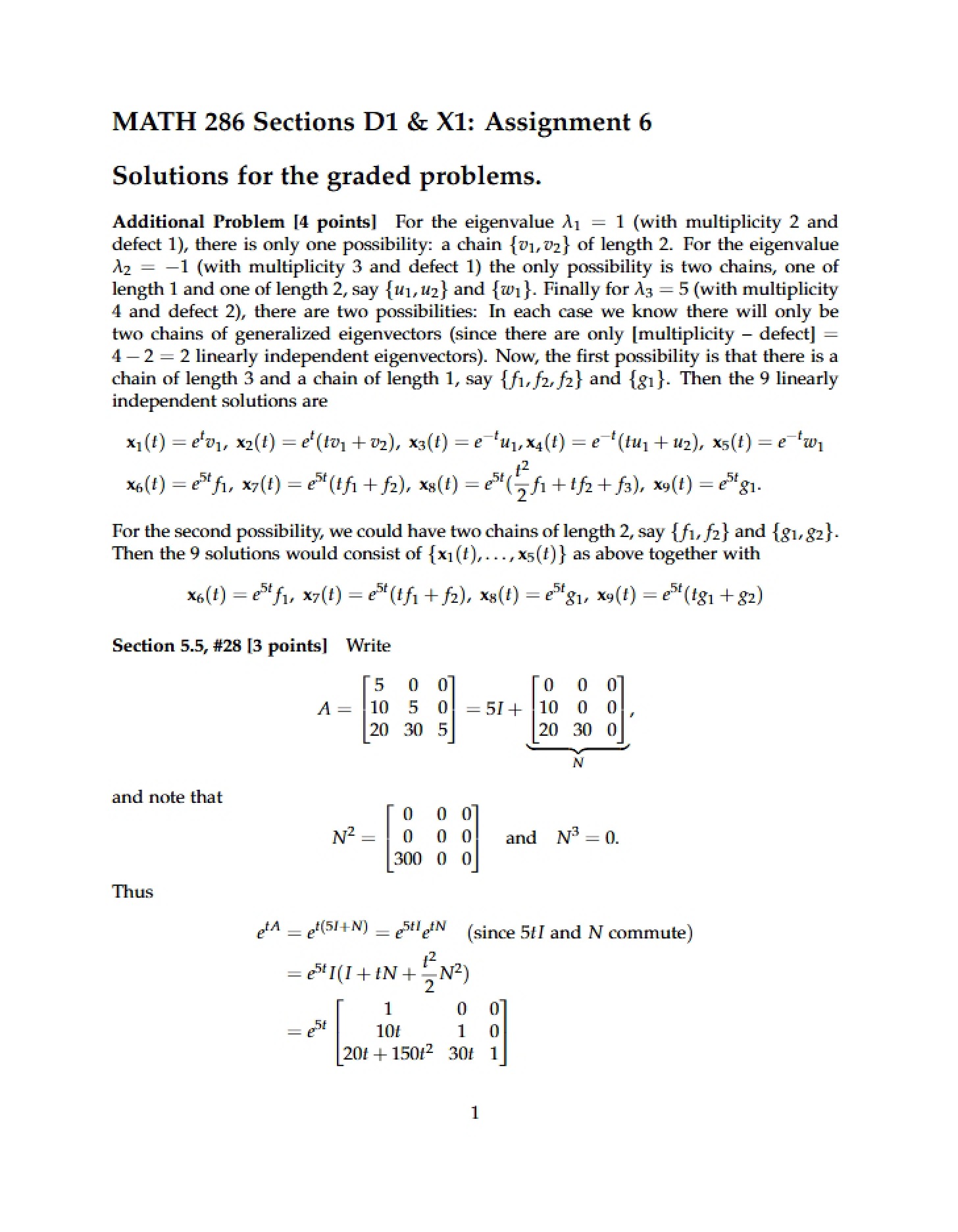 Set 7 Solutions