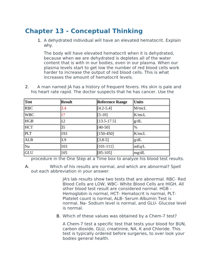 Conceptual Thinking - Chapter 13