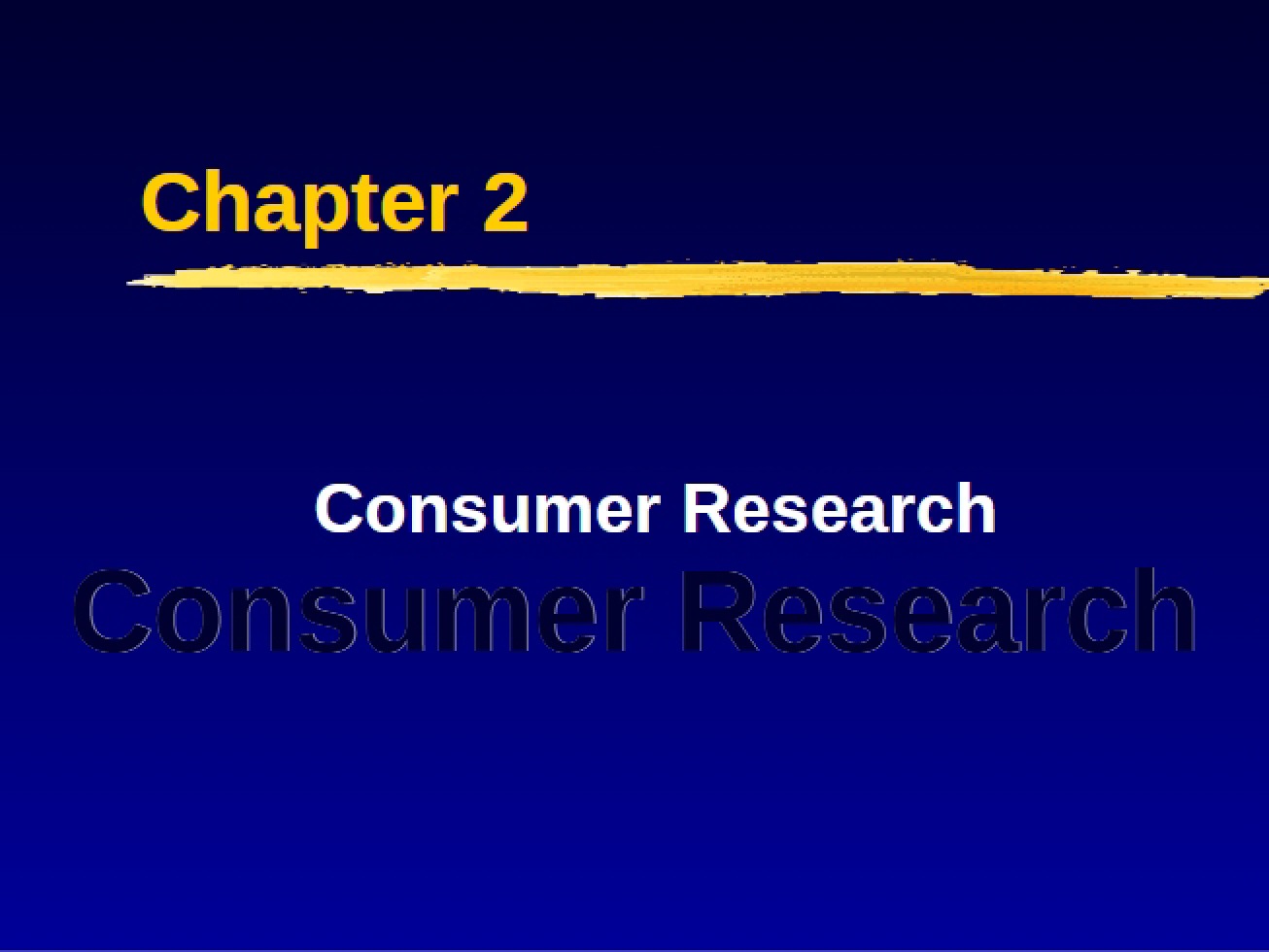 Consumer Research Methods