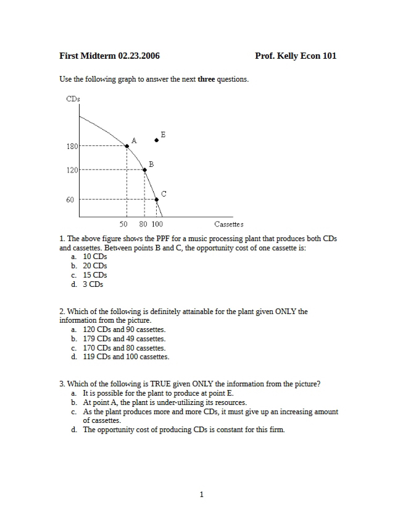 Midterm Number 1