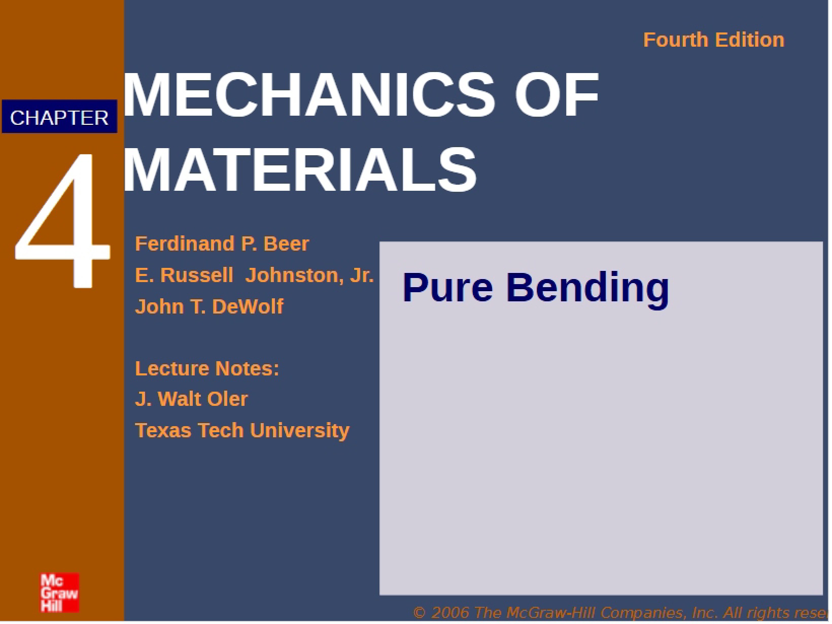 Materials Mechanics Overview