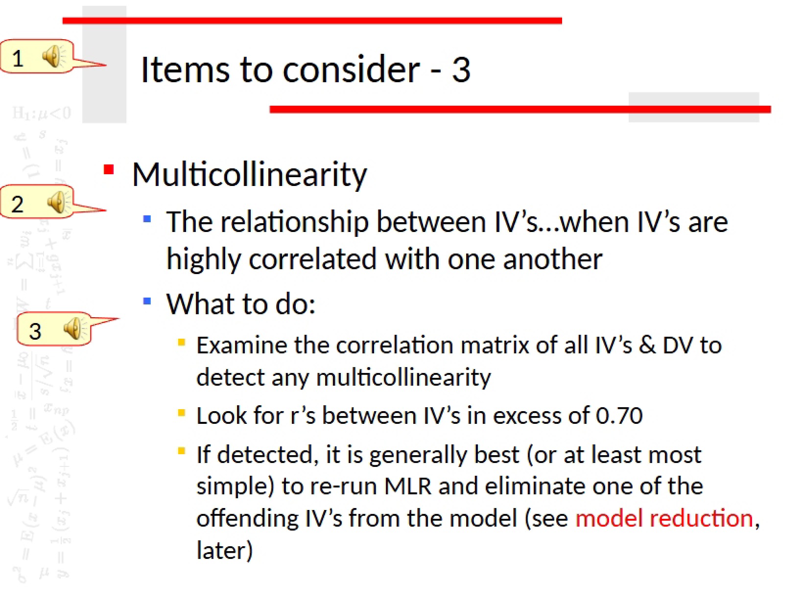 Notes on Statistics
